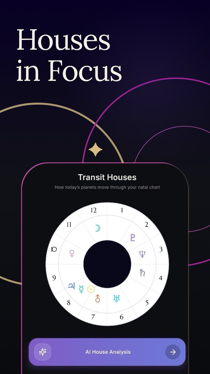 Transit houses wheel with AI house analysis